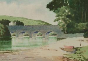 BELL William Charles 1830-1904,BRIDGE AT CUSHENDUN,Ross's Auctioneers and values IE 2022-11-09