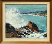 BELL William Charles 1830-1904,Crashing Waves,Clars Auction Gallery US 2009-05-02