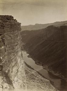 BELL William 1839-1915,Grand Cañon, Colorado River, near Paria Creek, Loo,1872,Bonhams GB 2009-09-20