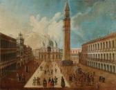 BELLA Gabriele 1730-1799,Piazza san Marco verso la Piazzetta,Finarte IT 2008-04-19