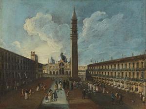 BELLA Gabriele 1730-1799,Zugeschrieben - Der Markusplatz in Venedig,Ketterer DE 2012-04-26