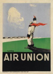 BELLAISUP J.C,AIR UNION,1928,Swann Galleries US 2015-11-19