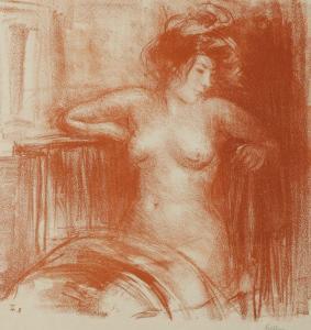 BELLAMY John 1942,Portrait of a nude seated,Duke & Son GB 2013-09-26