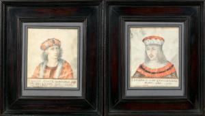 BELLANGE Thierry 1594-1638,Portrait du Roi Edouard Ier d'Angleterre Portrait ,De Maigret 2018-06-13