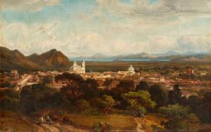 BELLERMANN Ferdinand Konrad,View of the City of Valencia in Venezuela,1856,Lempertz 2021-11-20