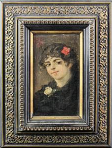 BELLI Benito 1870-1899,Maja,1884,Bonanova ES 2022-01-27