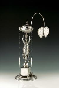 BELLI Giovacchino 1756-1822,lucerna in argento sbalzato,Finarte IT 2005-11-06