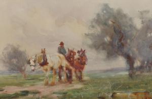 Bellingham Swan Liliam 1885-1951,The Plough Team,John Nicholson GB 2017-09-13