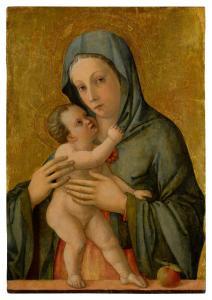 BELLINI Giovanni 1430-1516,The Madonna and Child at a Ledge with an Apple: "T,Sotheby's 2022-01-27