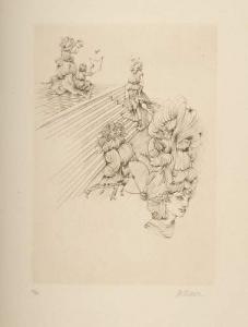 BELLMER Hans 1902-1975,Die Diva (Hommage à Dürer). 1971,1971,Karl & Faber DE 2008-05-29