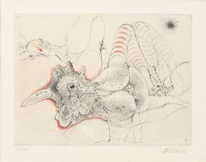 BELLMER Hans 1902-1975,Phantasy creature,Kaupp DE 2012-12-07