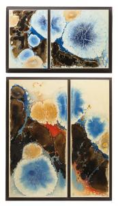 Belloni Tom,Multi-colored abstracts,1977,John Moran Auctioneers US 2018-03-12