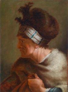 BELLOTTI Pietro 1627-1700,Studie einer alten Frau mit Pelzmütze,Palais Dorotheum AT 2010-04-21