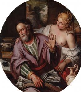 BELLOTTI Pietro 1627-1700,Temptation of a Scholar,Sotheby's GB 2024-02-01