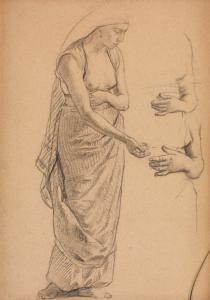BELLY Leon Adolphe 1827-1877,Etude de femme orientale,Millon & Associés FR 2007-06-06