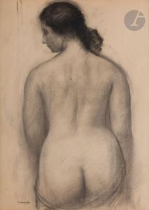 BELMONDO Paul 1898-1982,Femme nue de dos,Ader FR 2023-11-03