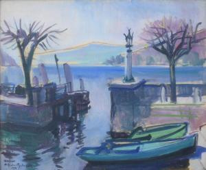 BELTRAME Alfredo 1901-1996,Torno sul lago di Como,1950,Meeting Art IT 2024-04-20