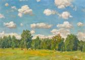 BELYKH Alexei P 1923-2017,Boys Playing Football,2000,Sotheby's GB 2021-06-08
