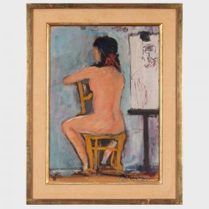 BEMELMANS Ludwig 1898-1962,Seated Nude,Stair Galleries US 2023-11-09