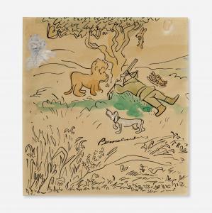 BEMELMANS Ludwig 1898-1962,The Hunter and His Guest,Wright US 2023-10-27