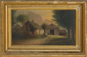 BEMIS William Otis 1819-1883,Old Shingled Cottage,Eldred's US 2014-01-25