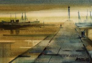 BEMS Romis 1927-1993,The port,1964,Antonija LV 2008-11-04