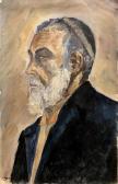 BEN ARI Sima 1902-2002,Portrait of a Rabbi,Montefiore IL 2018-01-29