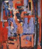 BEN SHMUEL Ahron 1903-1984,Abstract Composition,1955,Skinner US 2014-02-12