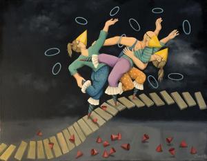 BEN SHUSHAN Orna 1956,The Escalators,2002,Montefiore IL 2020-06-10