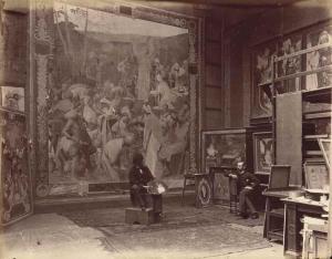 BENARD Edmond 1838-1907,Le peintre Pierre-Victor Galland dans son atelier,Christie's GB 2016-09-14