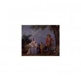 BENARD Jean Baptiste 1751-1789,a gardener and his family in a landscape,Sotheby's GB 2001-10-05