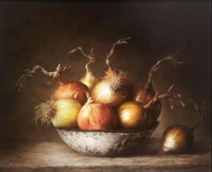 BENAROYA Albert 1963,Still life with onions,Matsa IL 2023-05-15