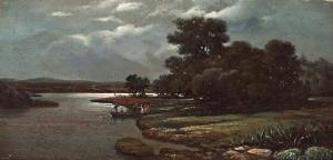 benavent gaietà 1834-1910,Marina, y Vista fluvial,Balclis ES 2012-02-29
