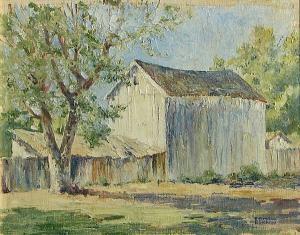 Benbow Evangeline 1891-1940,The white barn,Bonhams GB 2008-01-13