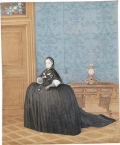 BENCINI Antonio,A portrait of Empress Maria Theresa in a widow\’s ,Palais Dorotheum 2018-03-28
