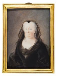 BENCINI Antonio,Portrait of Elisabeth Christine, Holy Roman Empres,1745,Sotheby's 2020-12-04