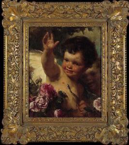 BENCZUR YULA,Cupid waving,1908,Christie's GB 2001-03-19