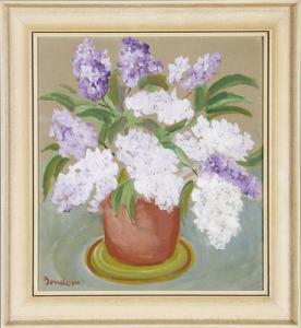 BENDER Adolf 1903-1997,Blumen in Vase,1981,DAWO Auktionen DE 2018-03-07