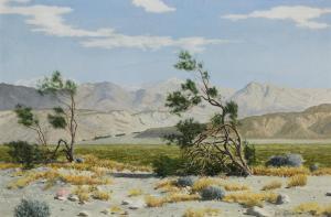 BENDER BILL 1919-2016,Desert Willow in the Wind,Clars Auction Gallery US 2021-11-19