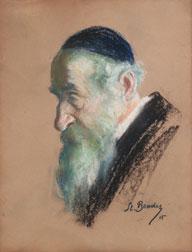 BENDER Stanislaus 1882-1975,A Rabbi,1915,Jackson's US 2017-03-28