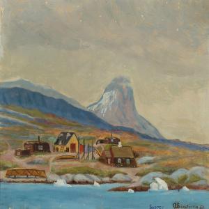 BENDIXEN O,Greenlandic scenery,Bruun Rasmussen DK 2015-02-23