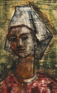 BENE Iosif 1903-1986,Bust Portrait of a Woman,Weschler's US 2014-05-09