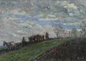 BENE Iosif 1903-1986,Tillage,Alis Auction RO 2008-07-06