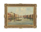 BENEDETTI de Alberti 1800-1800,The Grand Canal with The Rialto Bridge beyond,Christie's 2013-03-19