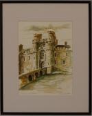 BENEDETTI Richard 1925-1992,Hercemonceux Castle,Rosebery's GB 2015-01-17