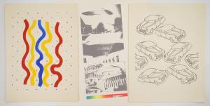 BENEDETTI Roger 1948,Demolition Derby, Wavy Lines and Dots & Shapes fro,Rachel Davis US 2024-02-10