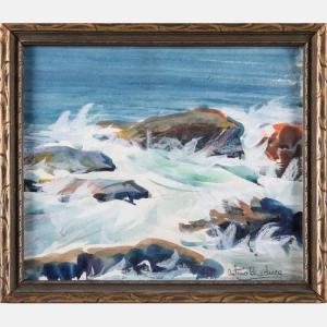 BENEDUCE Antimo 1900-1977,Rocks and Waves,Gray's Auctioneers US 2018-06-06
