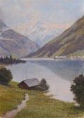 BENESCH Josef Ferdinand 1875-1954,"Blick auf Zell am See",Palais Dorotheum AT 2012-05-09