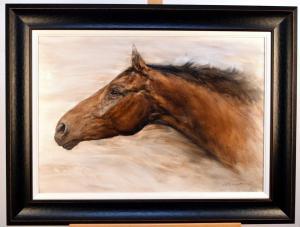 BENFIELD Gary 1965,Portrait of a Horse,Halls GB 2023-10-04