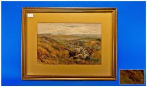 BENGER W.E. 1841-1915,A Moorland Scene,Gerrards GB 2013-10-03